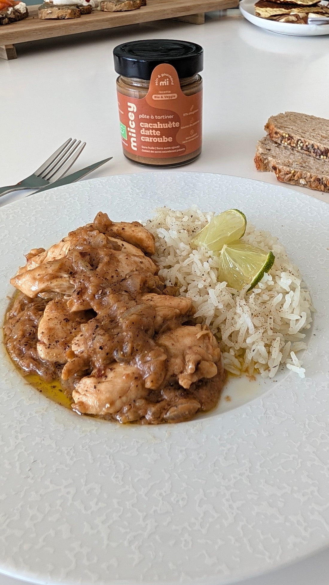 Poulet sauce cacahuète MIICEY